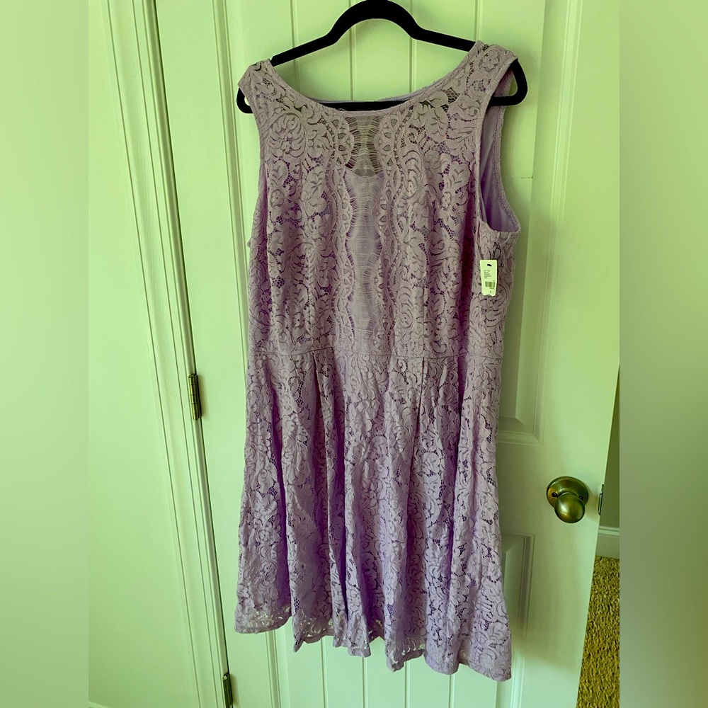 Lane Bryant NWT Lavender Dress